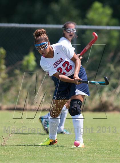 Thumbnail 3 in Cary Christian vs. Jordan (Play for the Cure Tournament) photogallery.