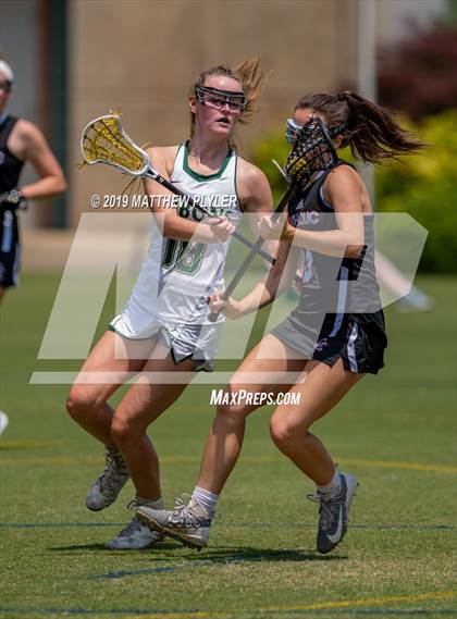 Thumbnail 3 in Cardinal Gibbons vs. Charlotte Catholic (NCHSAA Final) photogallery.
