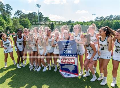 Thumbnail 3 in Cardinal Gibbons vs. Charlotte Catholic (NCHSAA Final) photogallery.