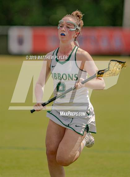 Thumbnail 2 in Cardinal Gibbons vs. Charlotte Catholic (NCHSAA Final) photogallery.