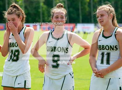 Thumbnail 1 in Cardinal Gibbons vs. Charlotte Catholic (NCHSAA Final) photogallery.