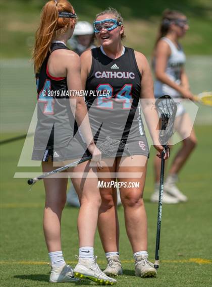 Thumbnail 2 in Cardinal Gibbons vs. Charlotte Catholic (NCHSAA Final) photogallery.