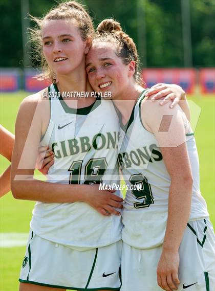 Thumbnail 3 in Cardinal Gibbons vs. Charlotte Catholic (NCHSAA Final) photogallery.