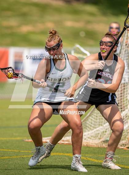 Thumbnail 1 in Cardinal Gibbons vs. Charlotte Catholic (NCHSAA Final) photogallery.