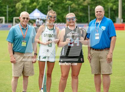 Thumbnail 1 in Cardinal Gibbons vs. Charlotte Catholic (NCHSAA Final) photogallery.
