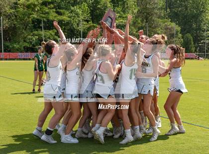 Thumbnail 1 in Cardinal Gibbons vs. Charlotte Catholic (NCHSAA Final) photogallery.