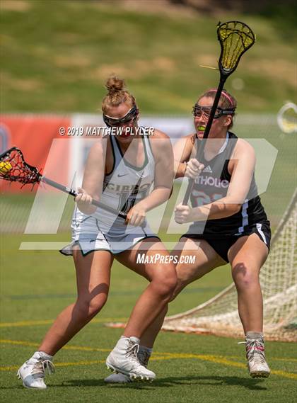Thumbnail 2 in Cardinal Gibbons vs. Charlotte Catholic (NCHSAA Final) photogallery.