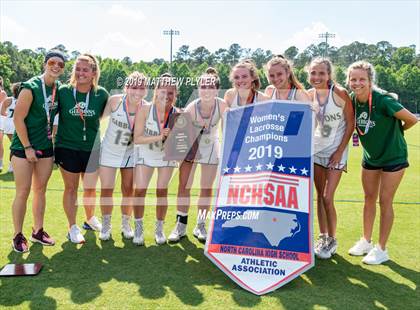 Thumbnail 1 in Cardinal Gibbons vs. Charlotte Catholic (NCHSAA Final) photogallery.