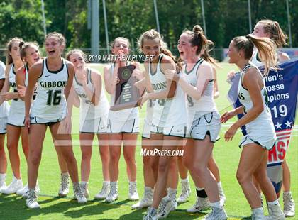Thumbnail 3 in Cardinal Gibbons vs. Charlotte Catholic (NCHSAA Final) photogallery.