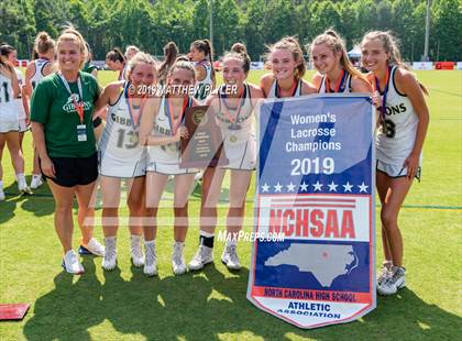 Thumbnail 2 in Cardinal Gibbons vs. Charlotte Catholic (NCHSAA Final) photogallery.