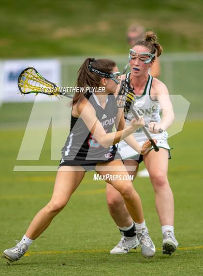 Thumbnail 3 in Cardinal Gibbons vs. Charlotte Catholic (NCHSAA Final) photogallery.