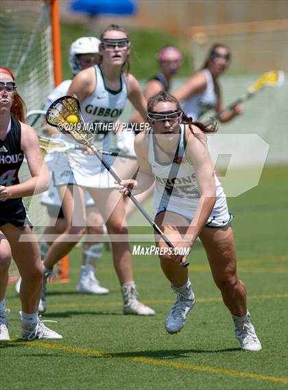 Thumbnail 3 in Cardinal Gibbons vs. Charlotte Catholic (NCHSAA Final) photogallery.