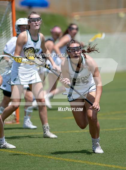 Thumbnail 2 in Cardinal Gibbons vs. Charlotte Catholic (NCHSAA Final) photogallery.