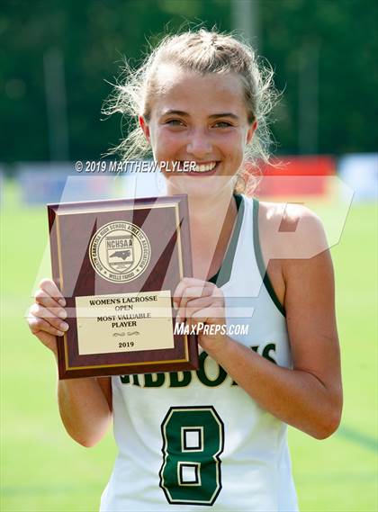 Thumbnail 3 in Cardinal Gibbons vs. Charlotte Catholic (NCHSAA Final) photogallery.