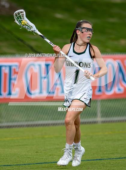 Thumbnail 3 in Cardinal Gibbons vs. Charlotte Catholic (NCHSAA Final) photogallery.