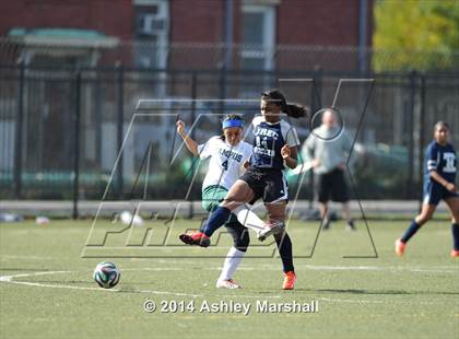 Thumbnail 1 in Campus Magnet vs Julia Richman (PSAL B Division Semifinal) photogallery.
