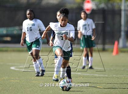 Thumbnail 3 in Campus Magnet vs Julia Richman (PSAL B Division Semifinal) photogallery.