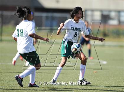 Thumbnail 3 in Campus Magnet vs Julia Richman (PSAL B Division Semifinal) photogallery.