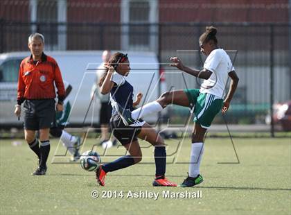 Thumbnail 2 in Campus Magnet vs Julia Richman (PSAL B Division Semifinal) photogallery.