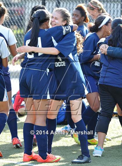 Thumbnail 2 in Campus Magnet vs Julia Richman (PSAL B Division Semifinal) photogallery.