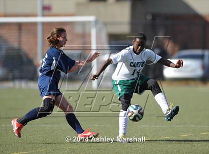 Thumbnail 1 in Campus Magnet vs Julia Richman (PSAL B Division Semifinal) photogallery.