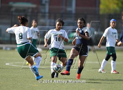 Thumbnail 3 in Campus Magnet vs Julia Richman (PSAL B Division Semifinal) photogallery.