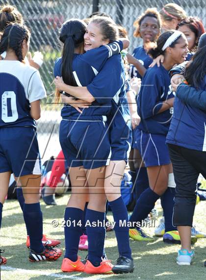 Thumbnail 3 in Campus Magnet vs Julia Richman (PSAL B Division Semifinal) photogallery.