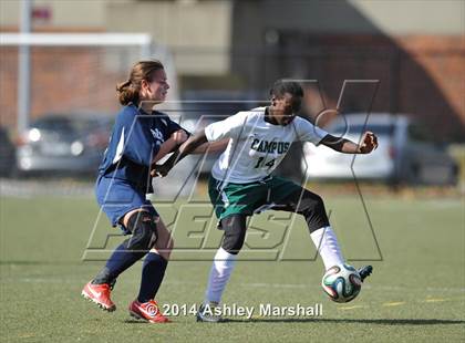 Thumbnail 2 in Campus Magnet vs Julia Richman (PSAL B Division Semifinal) photogallery.