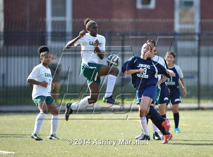 Thumbnail 3 in Campus Magnet vs Julia Richman (PSAL B Division Semifinal) photogallery.