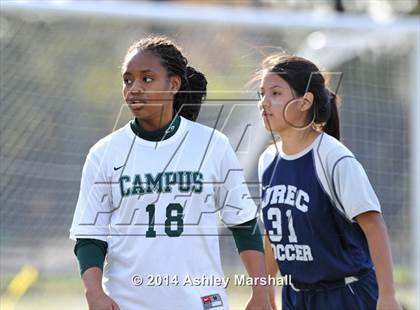 Thumbnail 3 in Campus Magnet vs Julia Richman (PSAL B Division Semifinal) photogallery.