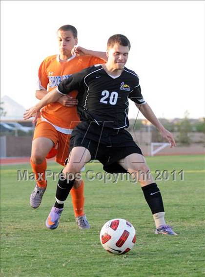 Thumbnail 1 in Bishop Gorman vs Durango photogallery.