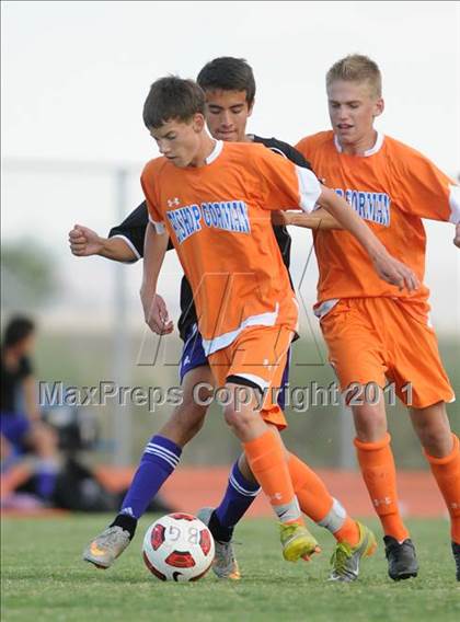Thumbnail 2 in Bishop Gorman vs Durango photogallery.