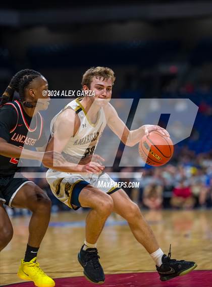 Thumbnail 2 in Amarillo vs Lancaster (UIL 5A Basketball Semifinal) photogallery.
