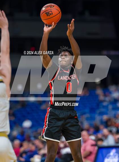 Thumbnail 2 in Amarillo vs Lancaster (UIL 5A Basketball Semifinal) photogallery.