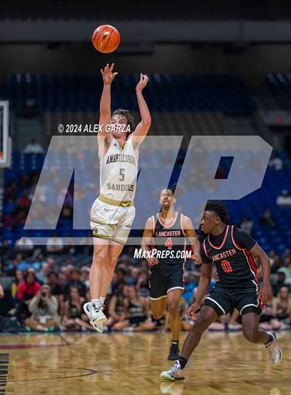 Thumbnail 1 in Amarillo vs Lancaster (UIL 5A Basketball Semifinal) photogallery.