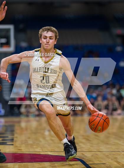 Thumbnail 1 in Amarillo vs Lancaster (UIL 5A Basketball Semifinal) photogallery.