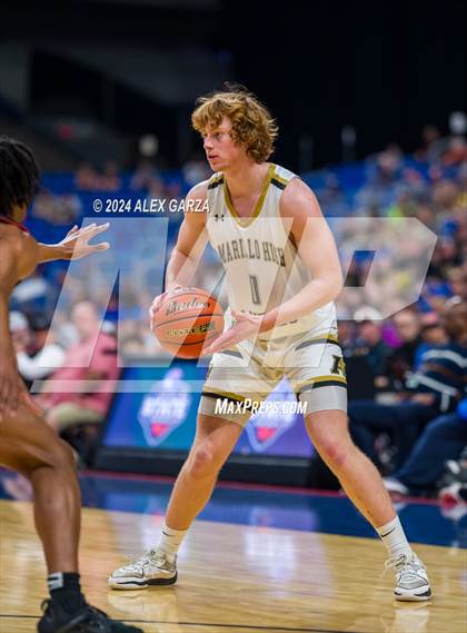 Thumbnail 2 in Amarillo vs Lancaster (UIL 5A Basketball Semifinal) photogallery.
