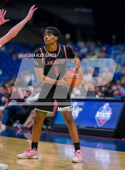 Thumbnail 3 in Amarillo vs Lancaster (UIL 5A Basketball Semifinal) photogallery.