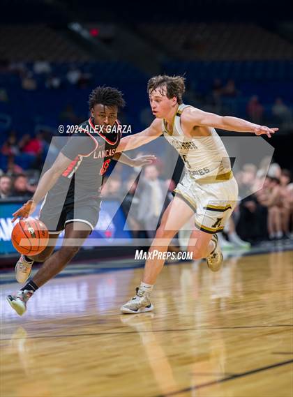 Thumbnail 2 in Amarillo vs Lancaster (UIL 5A Basketball Semifinal) photogallery.
