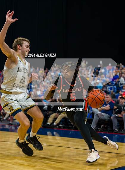 Thumbnail 1 in Amarillo vs Lancaster (UIL 5A Basketball Semifinal) photogallery.