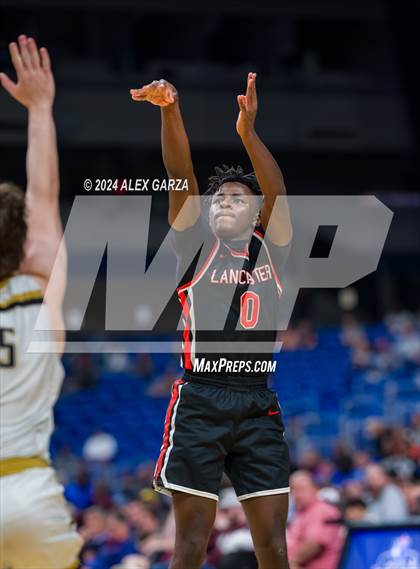 Thumbnail 3 in Amarillo vs Lancaster (UIL 5A Basketball Semifinal) photogallery.