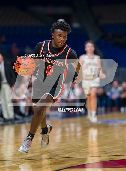 Thumbnail 2 in Amarillo vs Lancaster (UIL 5A Basketball Semifinal) photogallery.