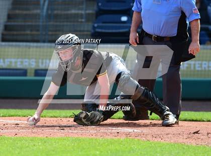 Thumbnail 3 in Jonathan Law vs. Xavier (Dunkin Donuts Park) photogallery.