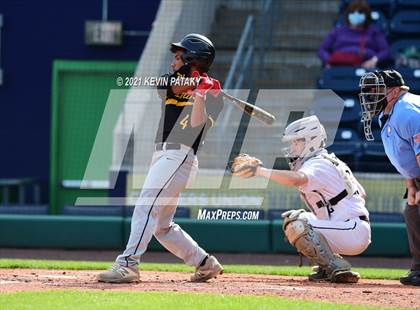 Thumbnail 2 in Jonathan Law vs. Xavier (Dunkin Donuts Park) photogallery.