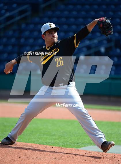 Thumbnail 1 in Jonathan Law vs. Xavier (Dunkin Donuts Park) photogallery.