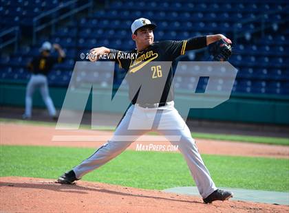 Thumbnail 3 in Jonathan Law vs. Xavier (Dunkin Donuts Park) photogallery.