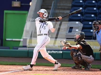 Thumbnail 1 in Jonathan Law vs. Xavier (Dunkin Donuts Park) photogallery.