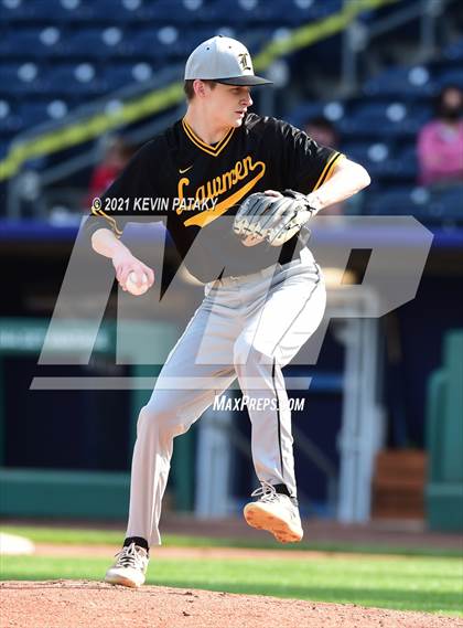 Thumbnail 2 in Jonathan Law vs. Xavier (Dunkin Donuts Park) photogallery.