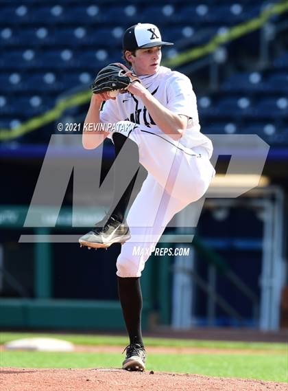 Thumbnail 3 in Jonathan Law vs. Xavier (Dunkin Donuts Park) photogallery.