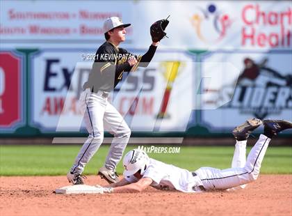Thumbnail 3 in Jonathan Law vs. Xavier (Dunkin Donuts Park) photogallery.